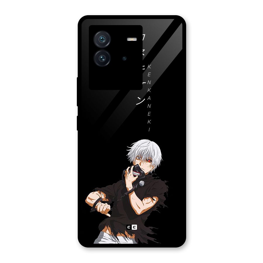 Ken Kanek Unveiling Mask Glass Back Case for Vivo iQOO Neo 6 5G