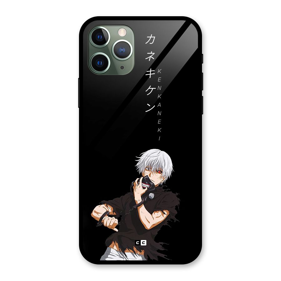 Ken Kanek Unveiling Mask Glass Back Case for iPhone 11 Pro