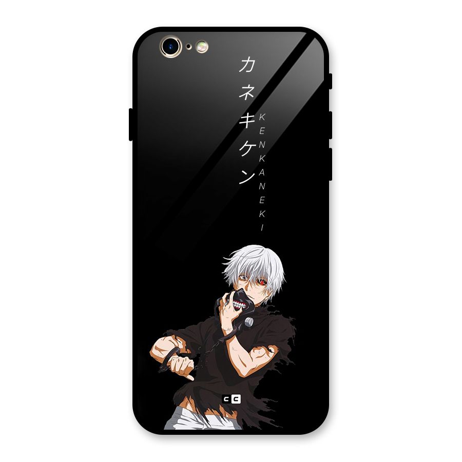 Ken Kanek Unveiling Mask Glass Back Case for iPhone 6 6S