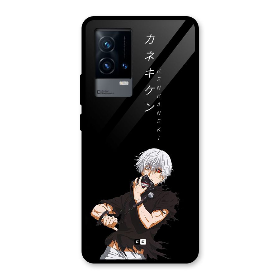 Ken Kanek Unveiling Mask Glass Back Case for iQOO 9 5G