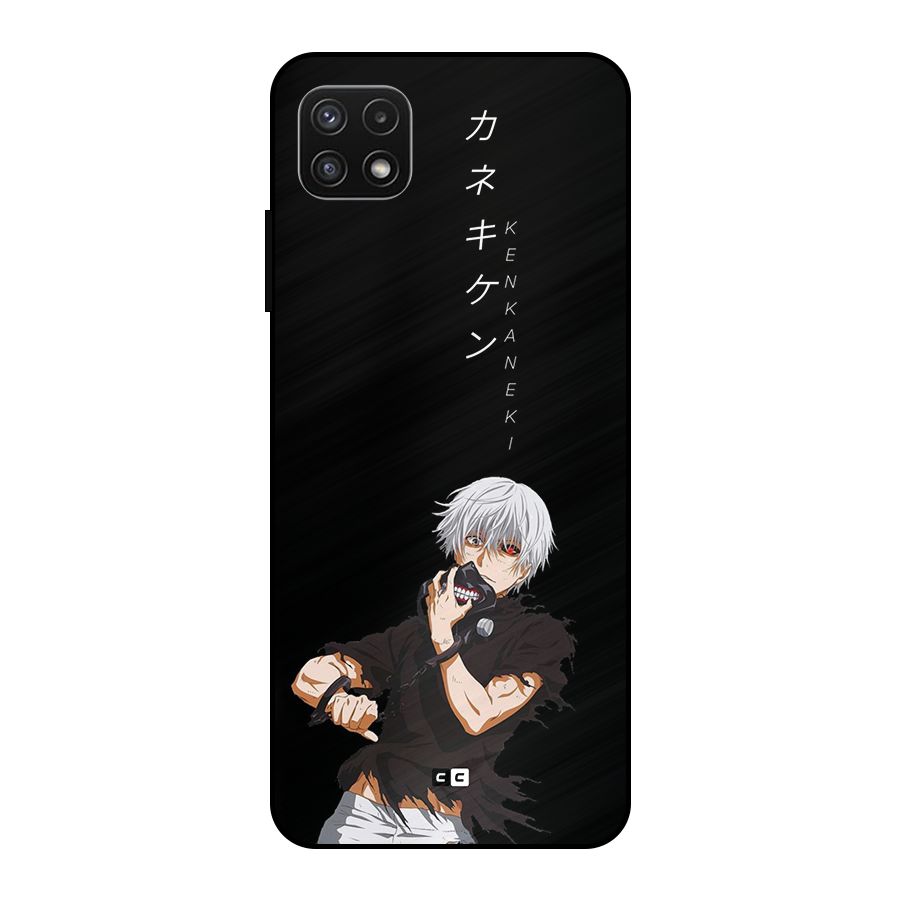 Ken Kanek Unveiling Mask Metal Back Case for Galaxy A22 5G