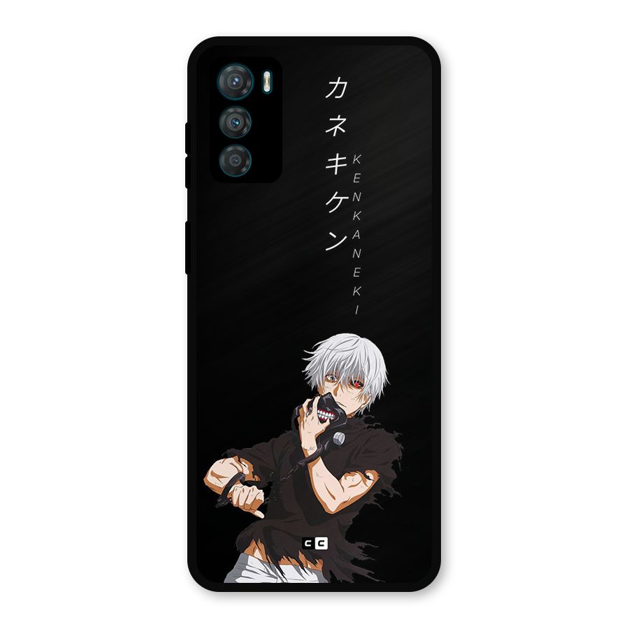 Ken Kanek Unveiling Mask Metal Back Case for Moto G42