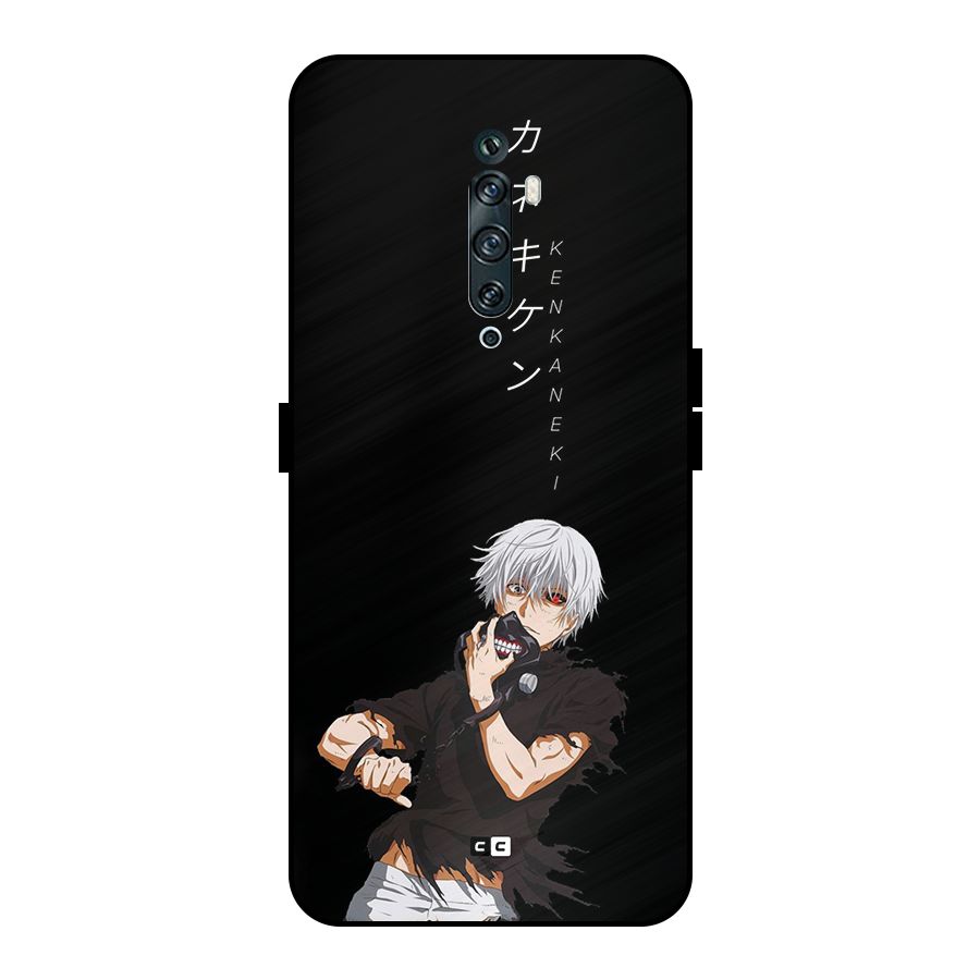 Ken Kanek Unveiling Mask Metal Back Case for Oppo Reno2 F