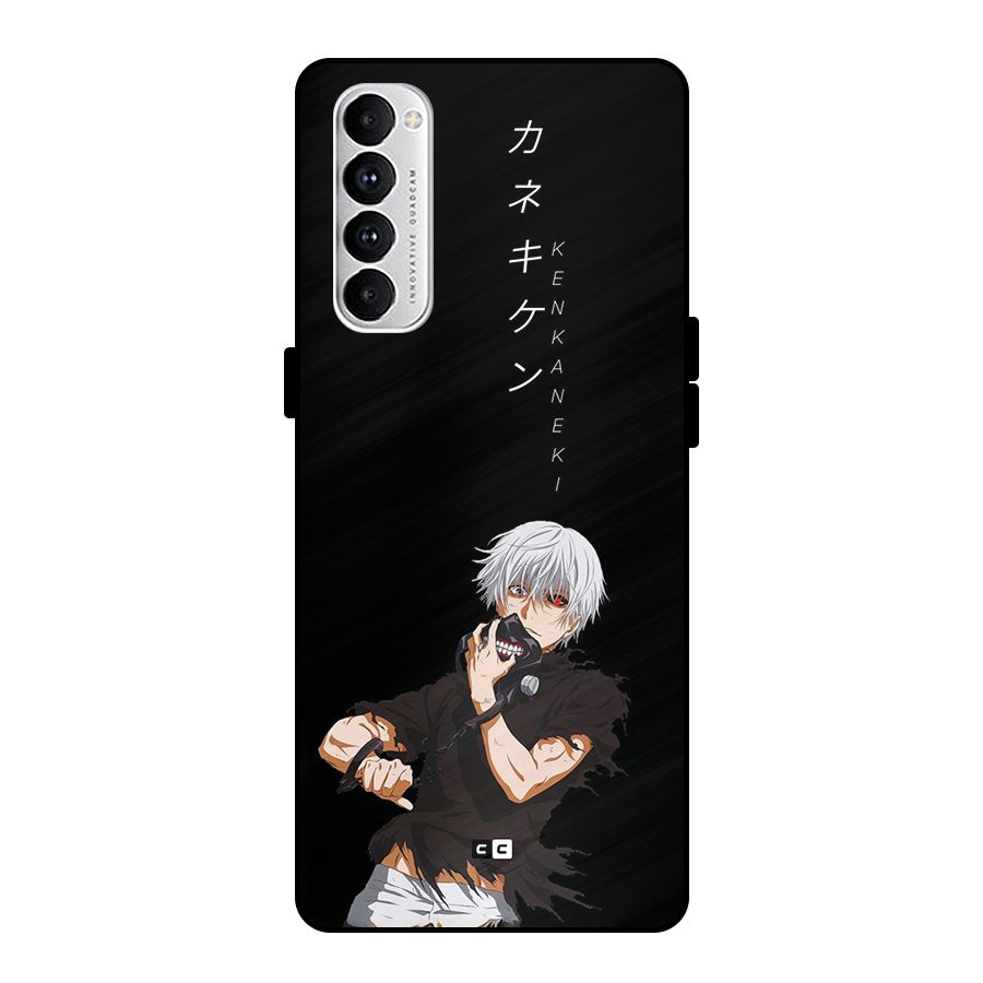 Ken Kanek Unveiling Mask Metal Back Case for Oppo Reno4 Pro