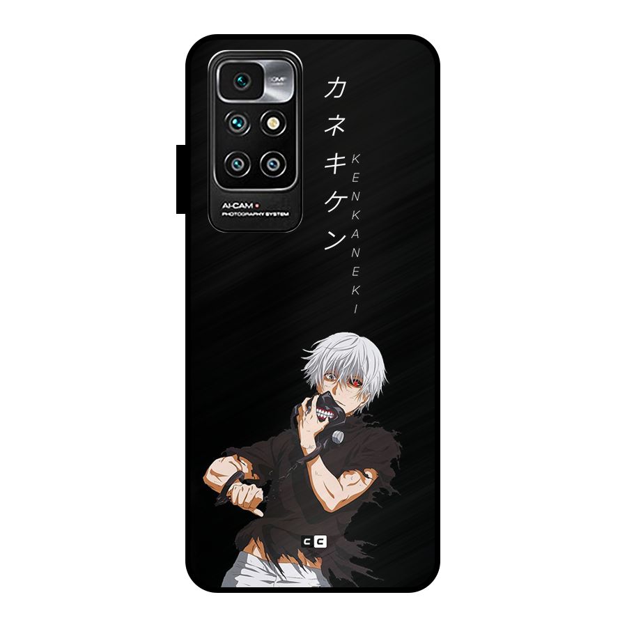 Ken Kanek Unveiling Mask Metal Back Case for Redmi 10 Prime