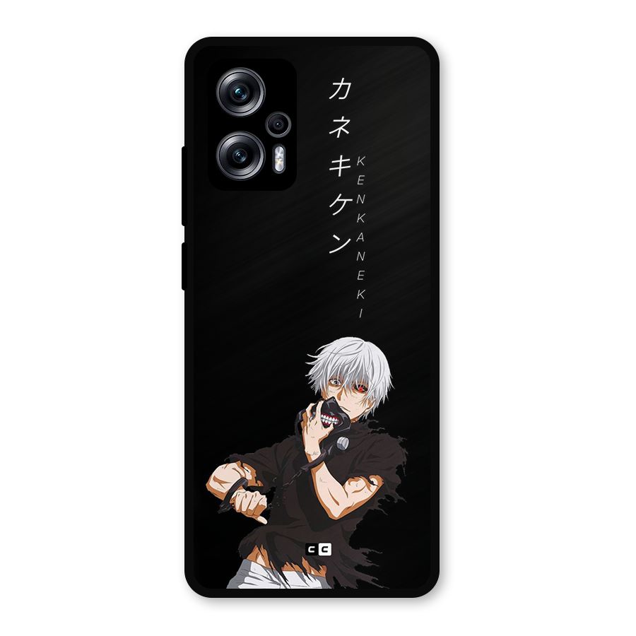 Ken Kanek Unveiling Mask Metal Back Case for Redmi K50i