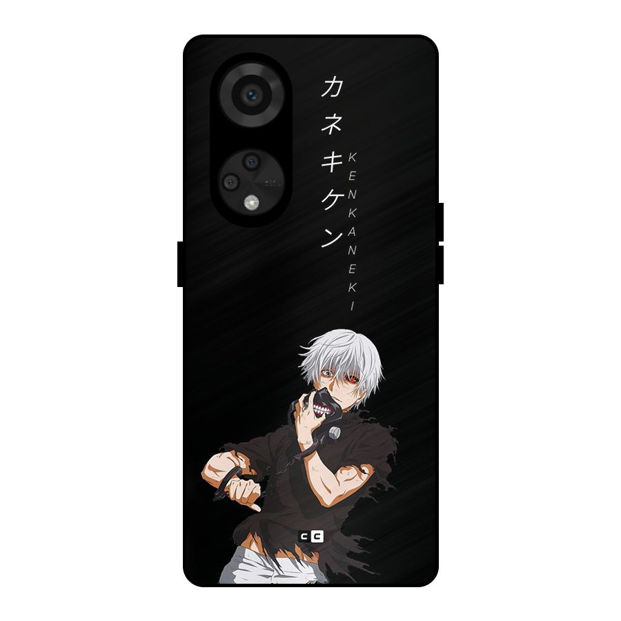 Ken Kanek Unveiling Mask Metal Back Case for Reno8 T 5G