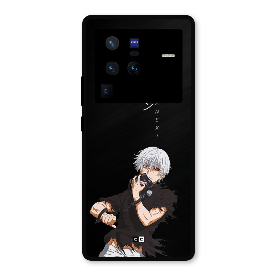 Ken Kanek Unveiling Mask Metal Back Case for Vivo X80 Pro