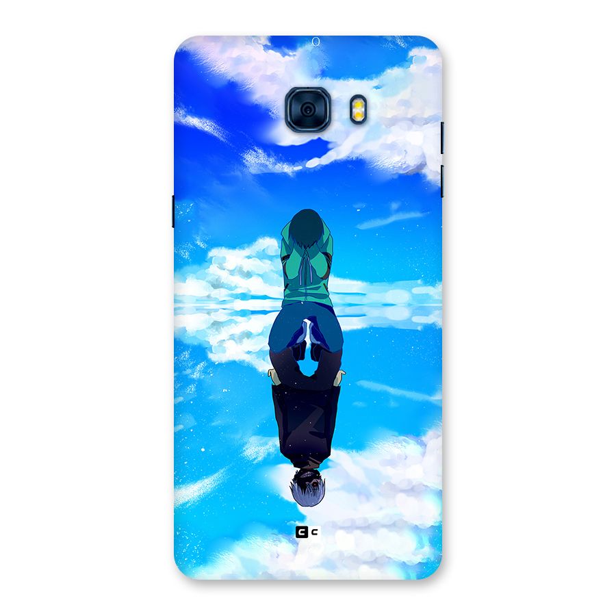 Ken Kaneki Reflection Back Case for Galaxy C7 Pro