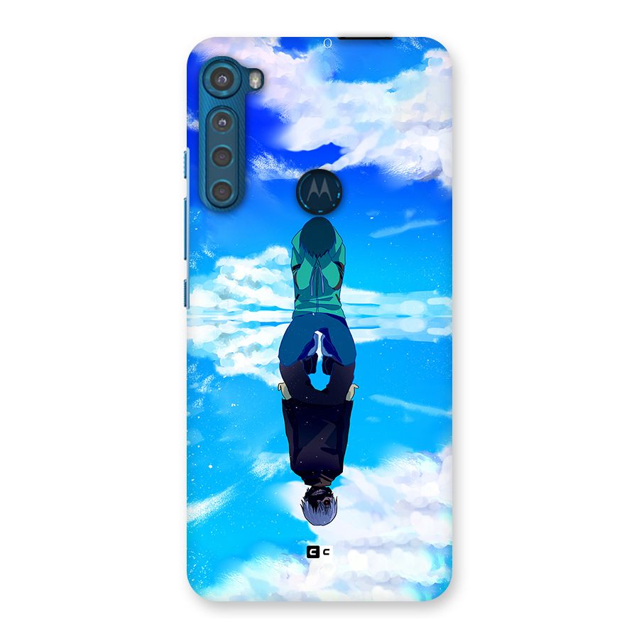 Ken Kaneki Reflection Back Case for Motorola One Fusion Plus