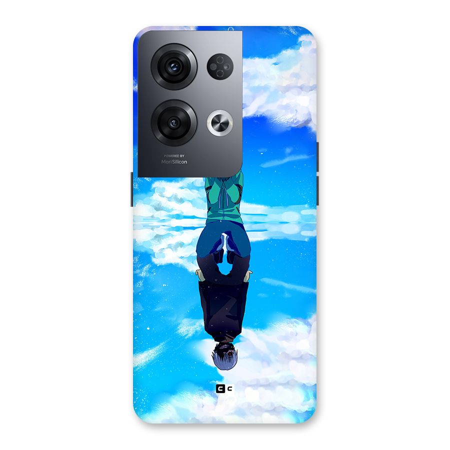 Ken Kaneki Reflection Back Case for Oppo Reno8 Pro 5G