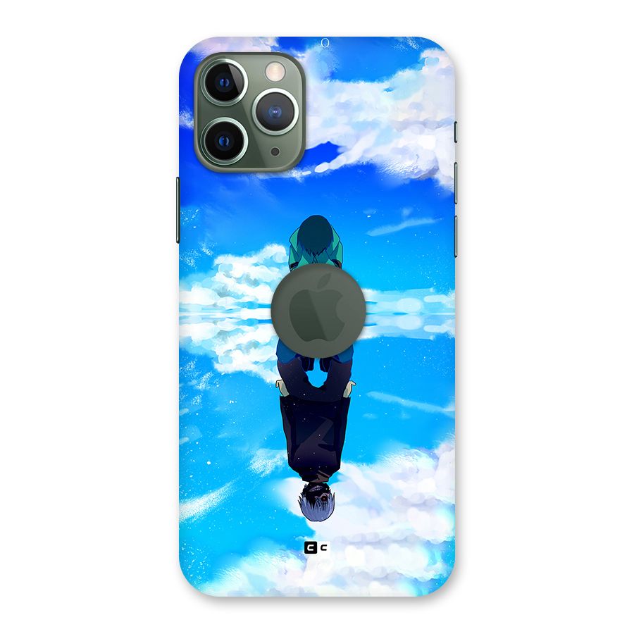 Ken Kaneki Reflection Back Case for iPhone 11 Pro Logo Cut