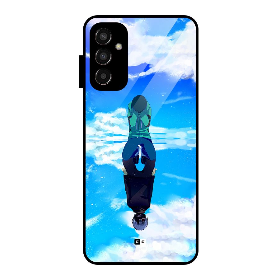 Ken Kaneki Reflection Glass Back Case for Galaxy F13