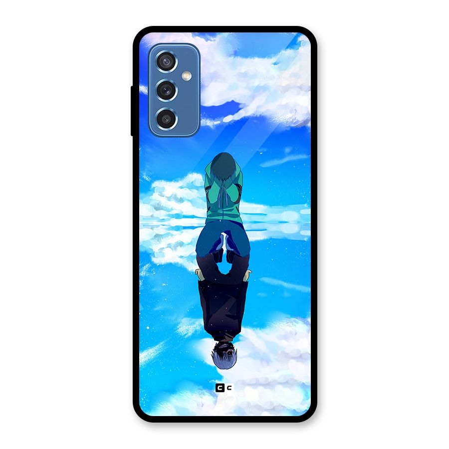 Ken Kaneki Reflection Glass Back Case for Galaxy M52 5G