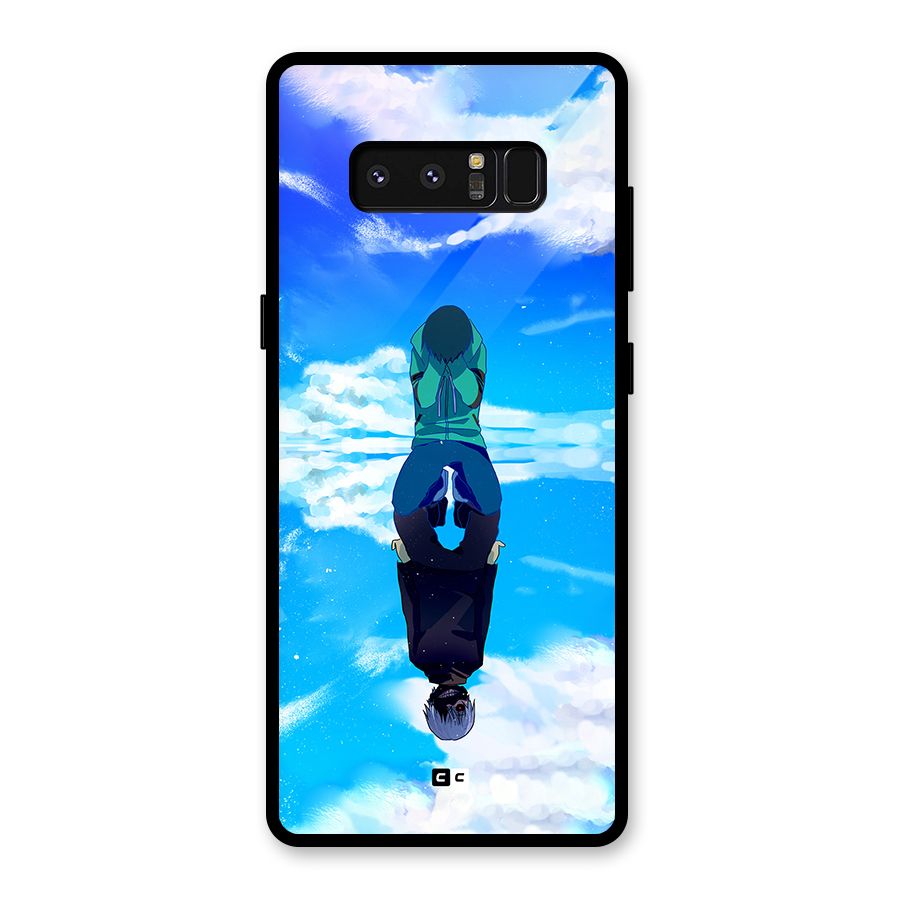 Ken Kaneki Reflection Glass Back Case for Galaxy Note 8