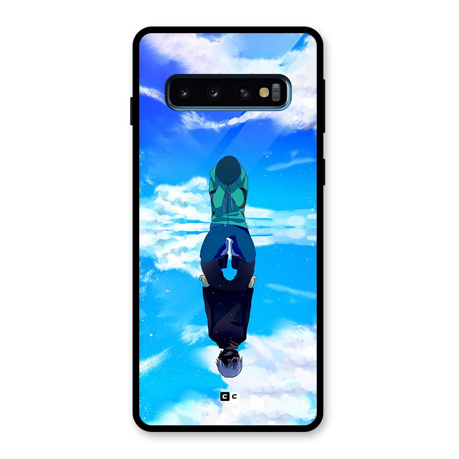 Ken Kaneki Reflection Glass Back Case for Galaxy S10
