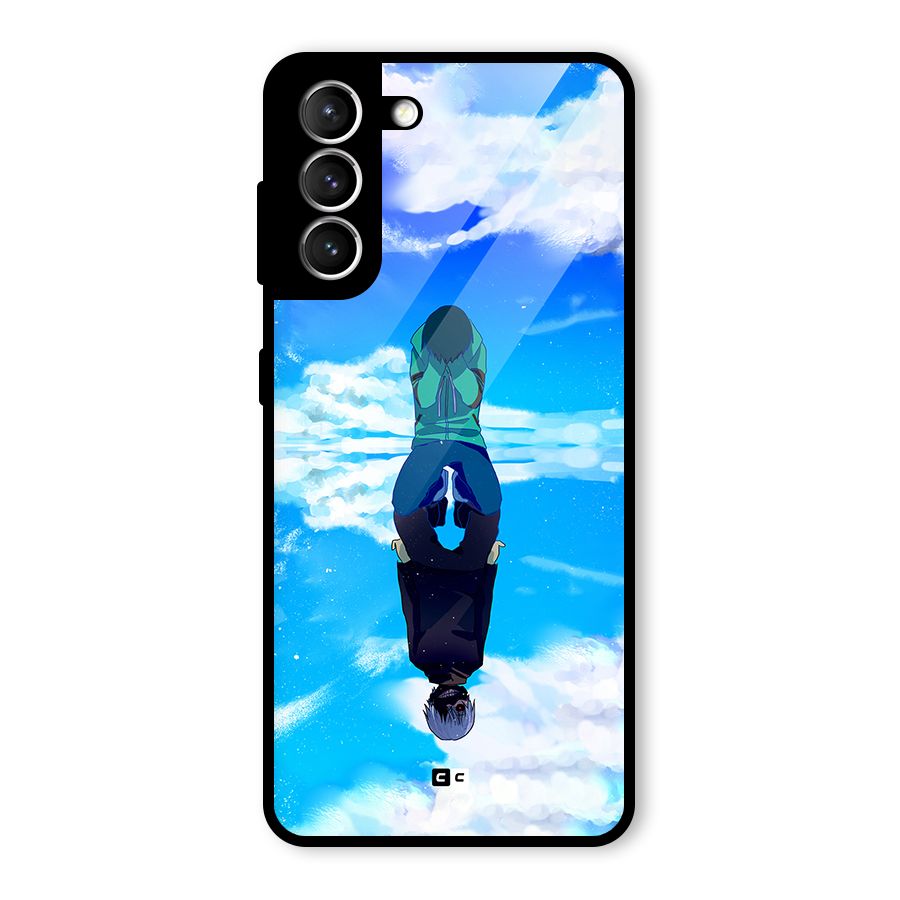 Ken Kaneki Reflection Glass Back Case for Galaxy S21 5G