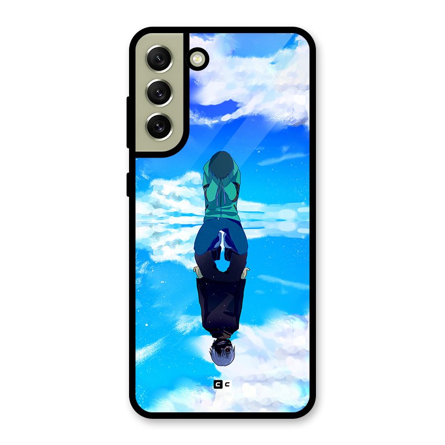 Ken Kaneki Reflection Glass Back Case for Galaxy S21 FE 5G