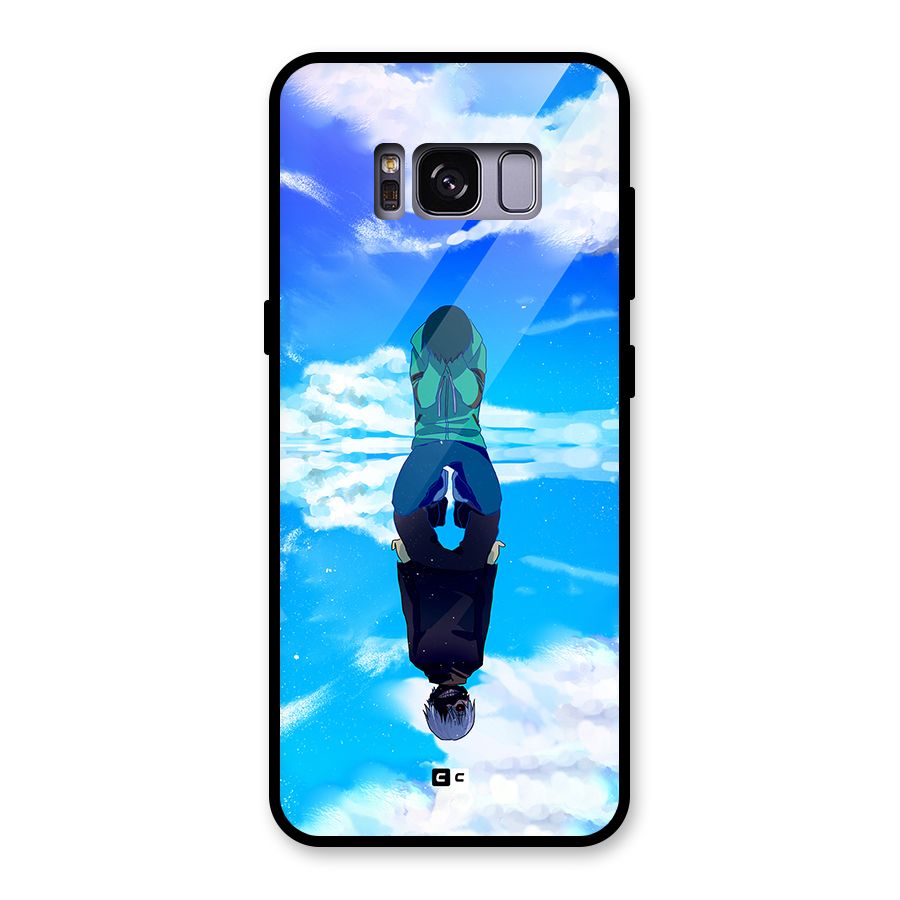 Ken Kaneki Reflection Glass Back Case for Galaxy S8