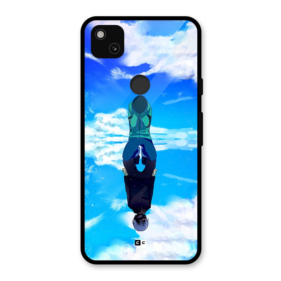 Ken Kaneki Reflection Glass Back Case for Google Pixel 4a