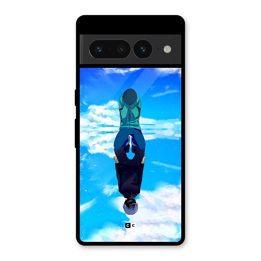Ken Kaneki Reflection Glass Back Case for Google Pixel 7 Pro
