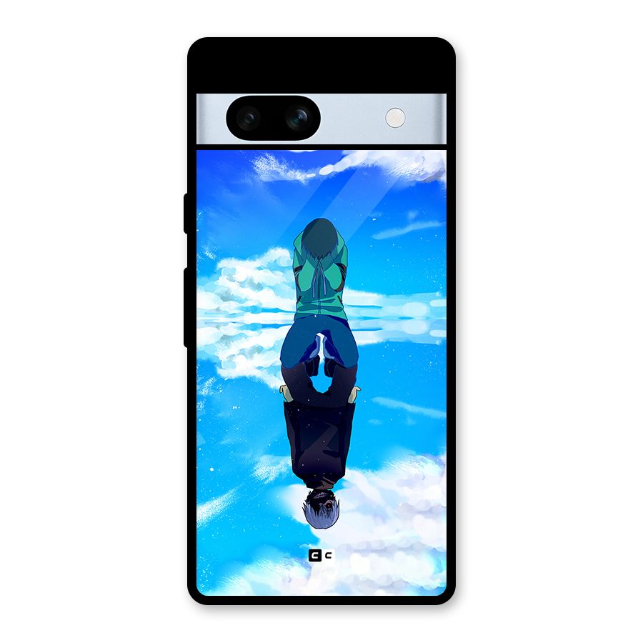 Ken Kaneki Reflection Glass Back Case for Google Pixel 7a