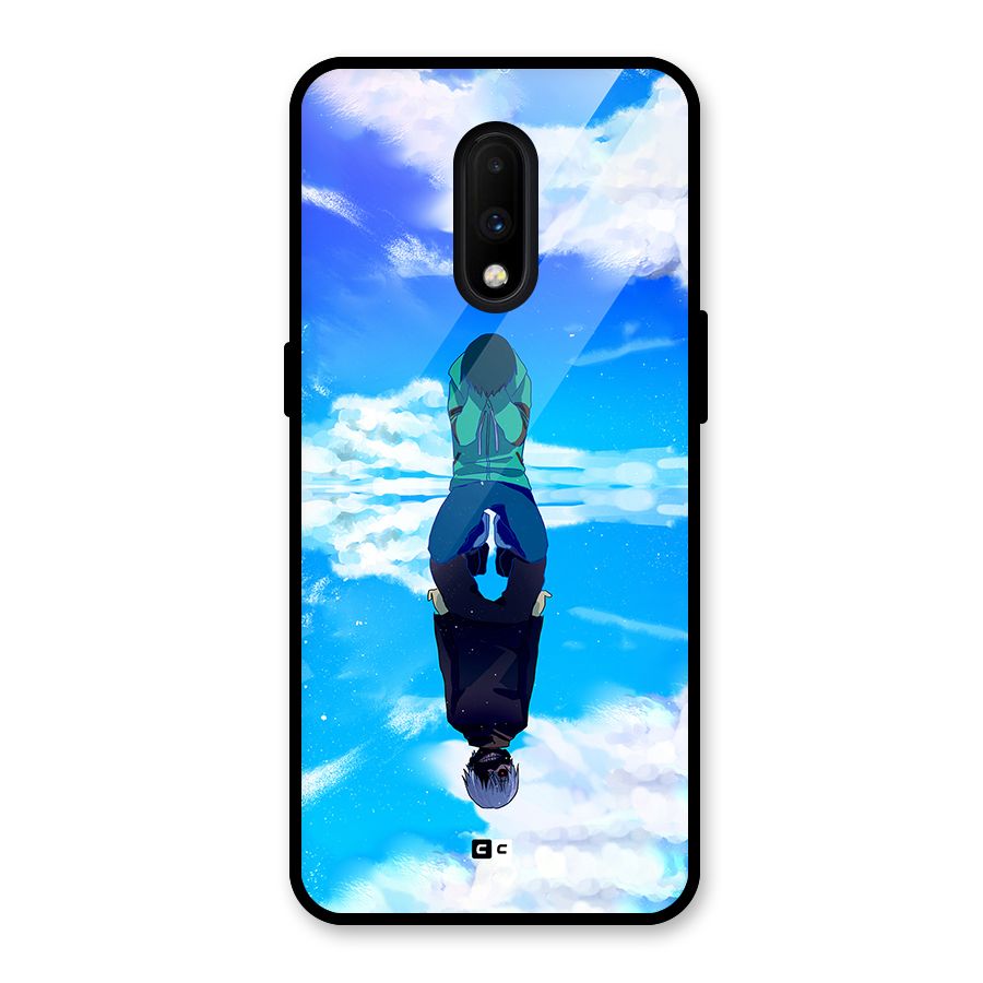 Ken Kaneki Reflection Glass Back Case for OnePlus 7
