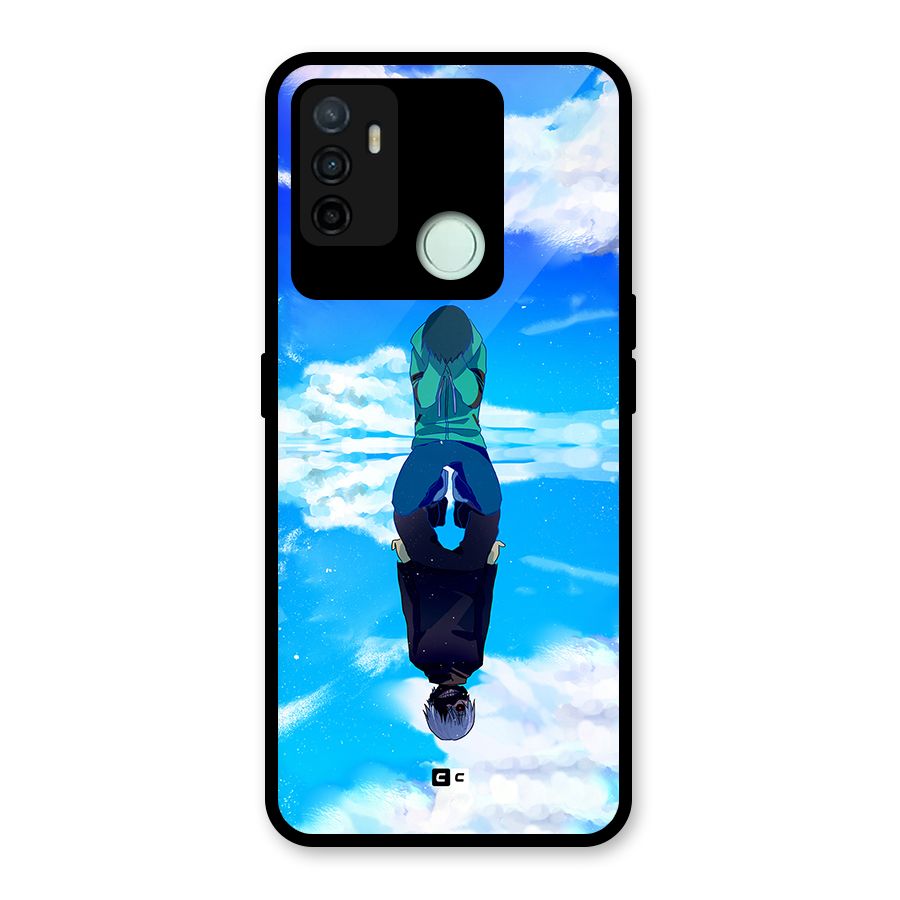 Ken Kaneki Reflection Glass Back Case for Oppo A53