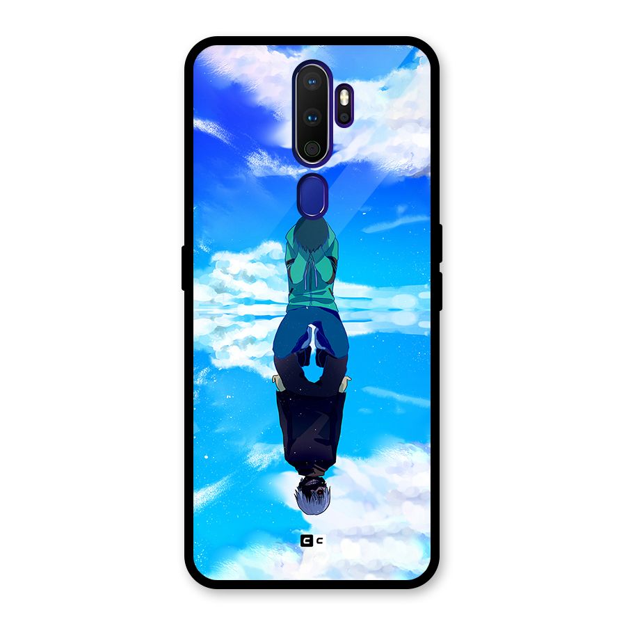 Ken Kaneki Reflection Glass Back Case for Oppo A9 (2020)