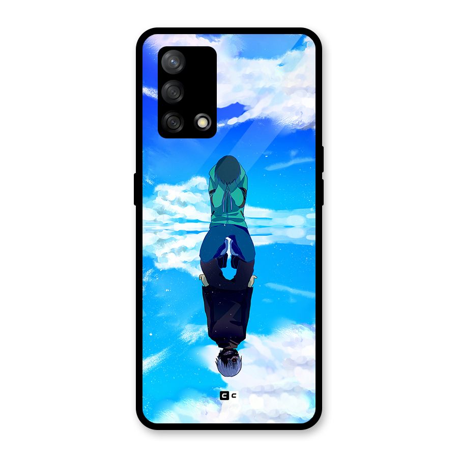 Ken Kaneki Reflection Glass Back Case for Oppo F19s