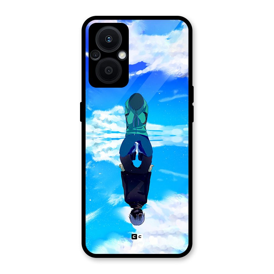 Ken Kaneki Reflection Glass Back Case for Oppo F21s Pro 5G