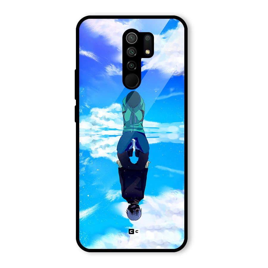 Ken Kaneki Reflection Glass Back Case for Poco M2