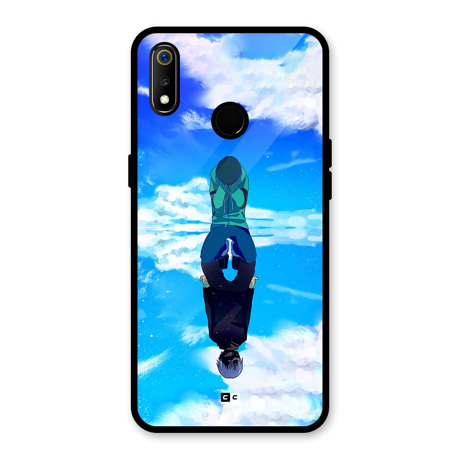 Ken Kaneki Reflection Glass Back Case for Realme 3i