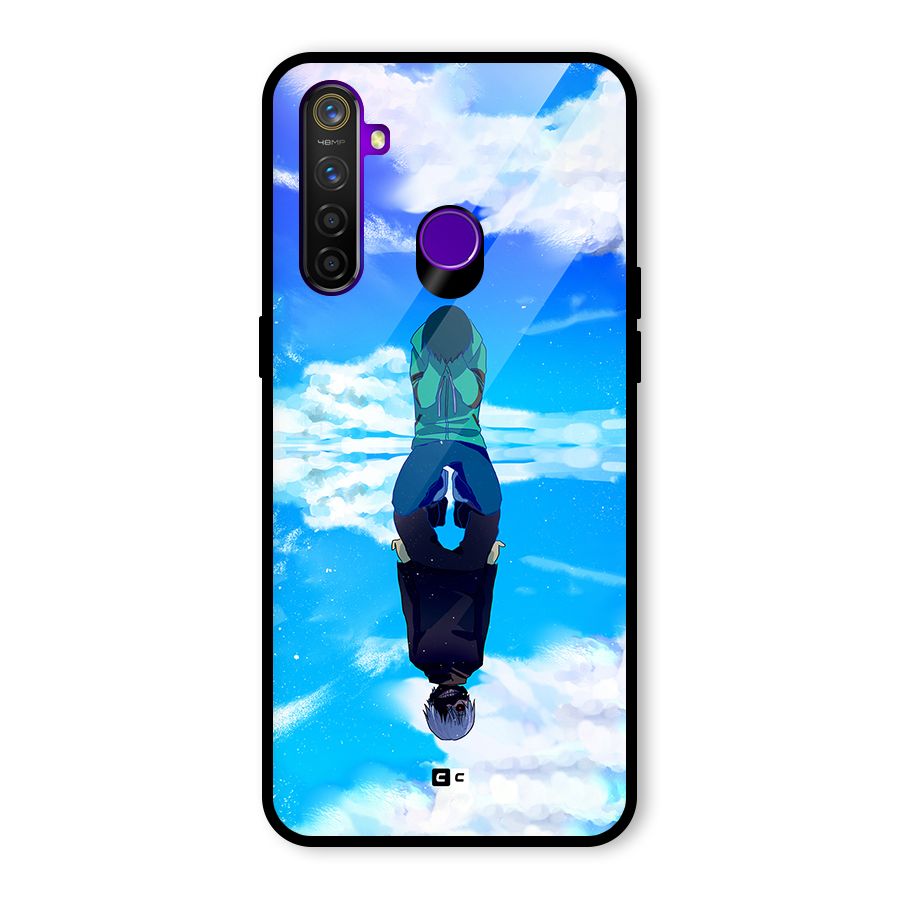 Ken Kaneki Reflection Glass Back Case for Realme 5 Pro