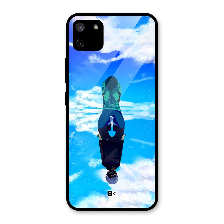 Ken Kaneki Reflection Glass Back Case for Realme C11