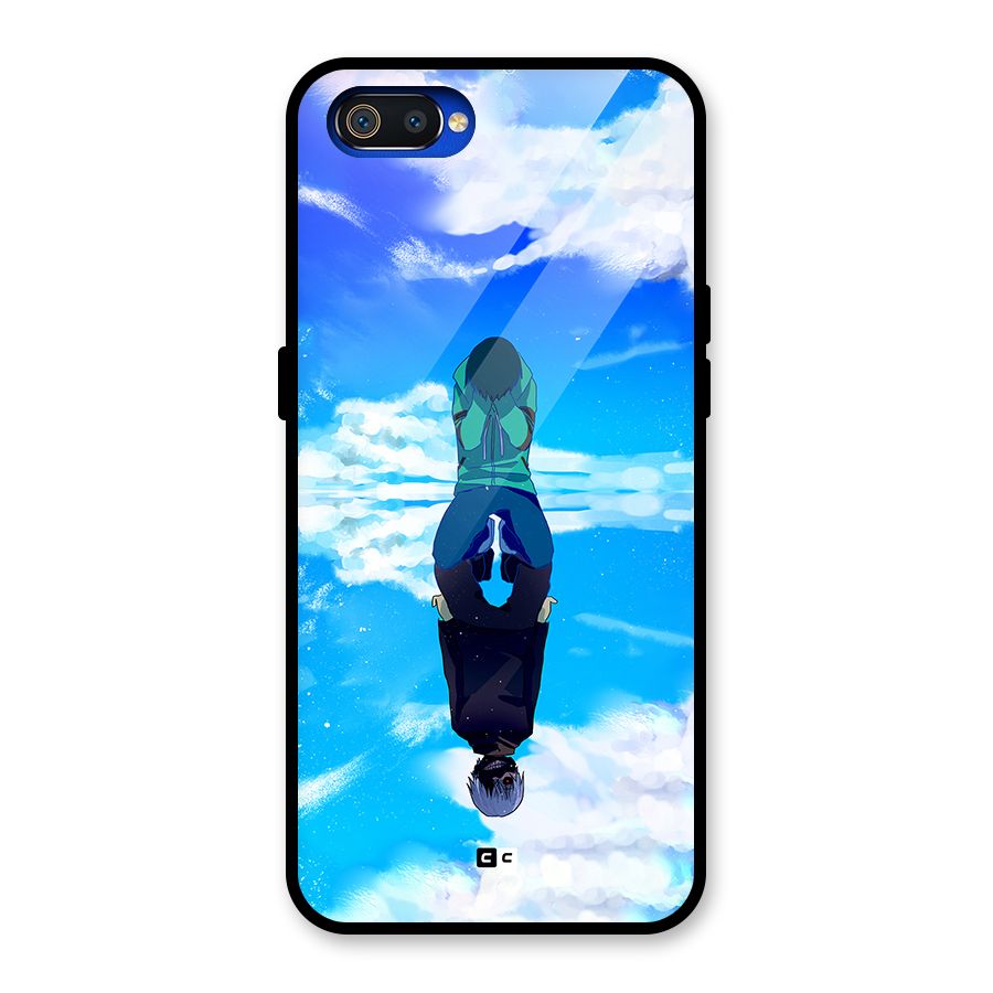 Ken Kaneki Reflection Glass Back Case for Realme C2