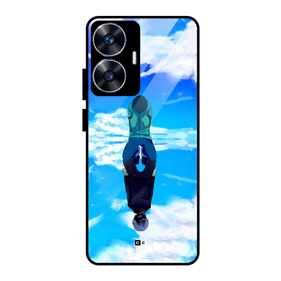 Ken Kaneki Reflection Glass Back Case for Realme Narzo N55