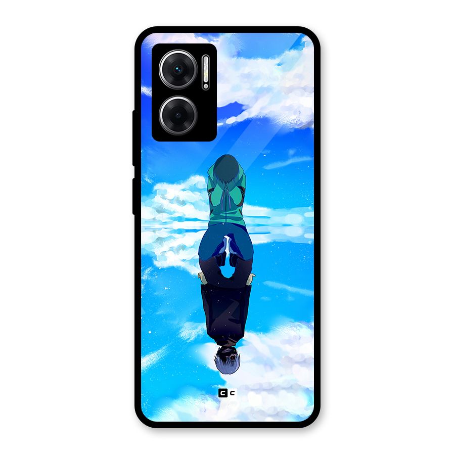 Ken Kaneki Reflection Glass Back Case for Redmi 11 Prime 5G