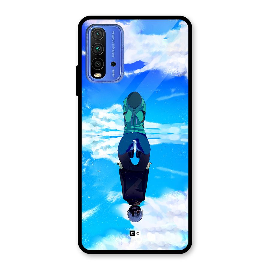 Ken Kaneki Reflection Glass Back Case for Redmi 9 Power