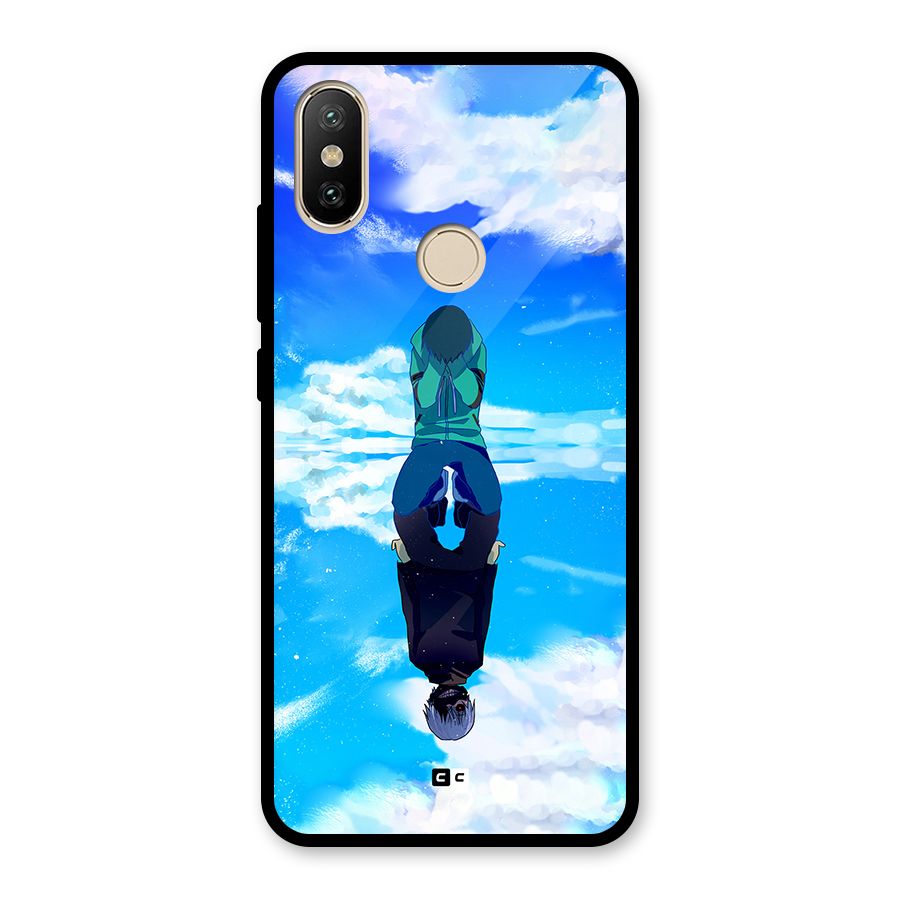 Ken Kaneki Reflection Glass Back Case for Redmi A2