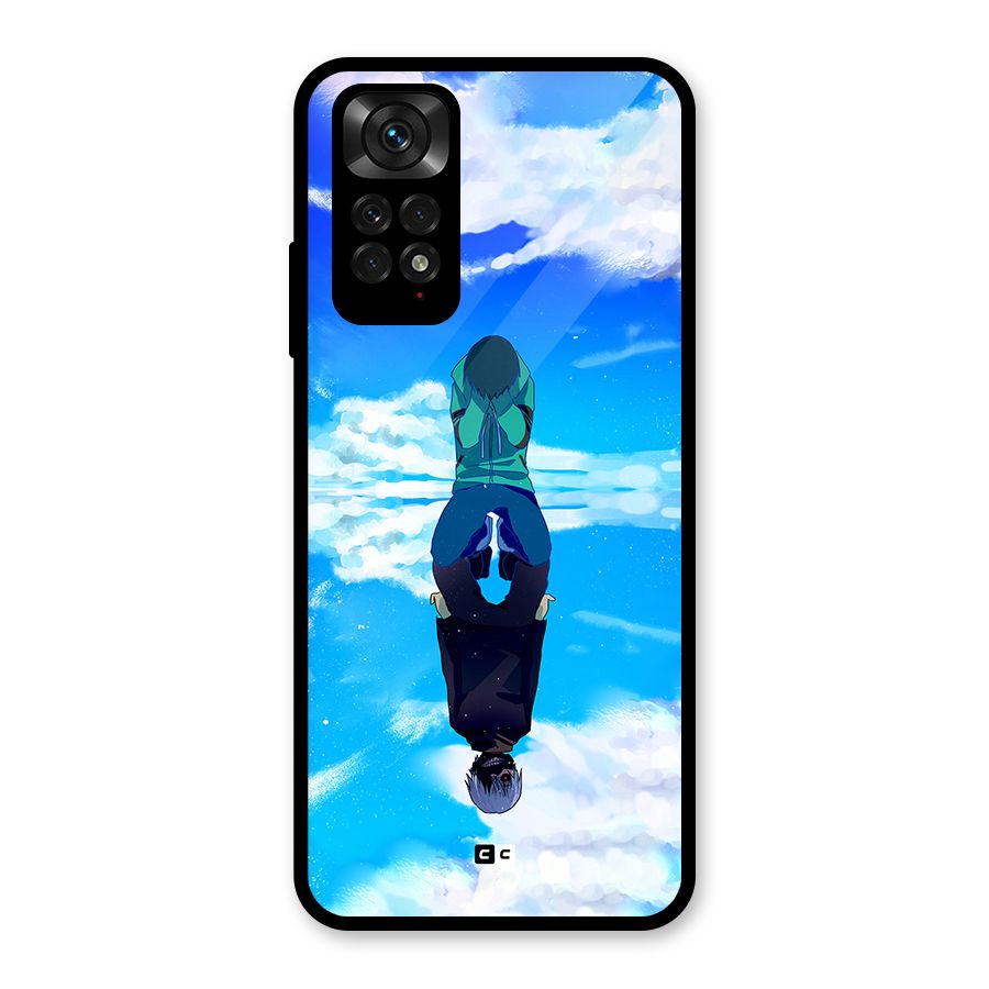 Ken Kaneki Reflection Glass Back Case for Redmi Note 11S