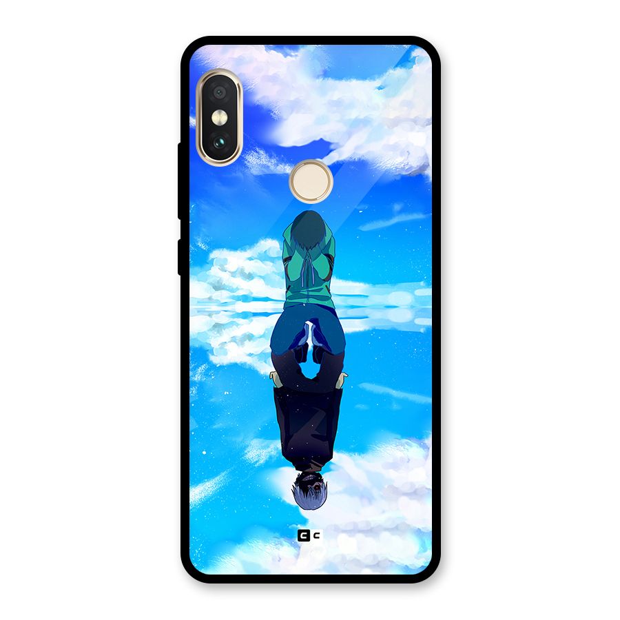 Ken Kaneki Reflection Glass Back Case for Redmi Note 5 Pro