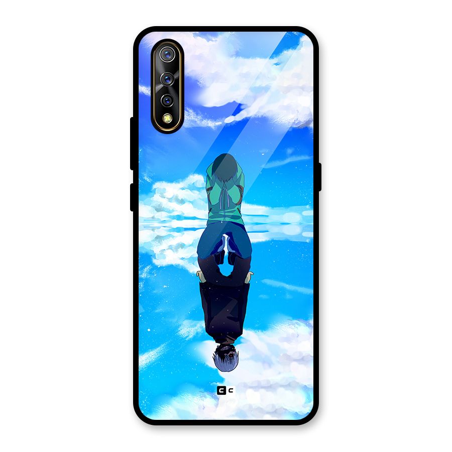 Ken Kaneki Reflection Glass Back Case for Vivo S1