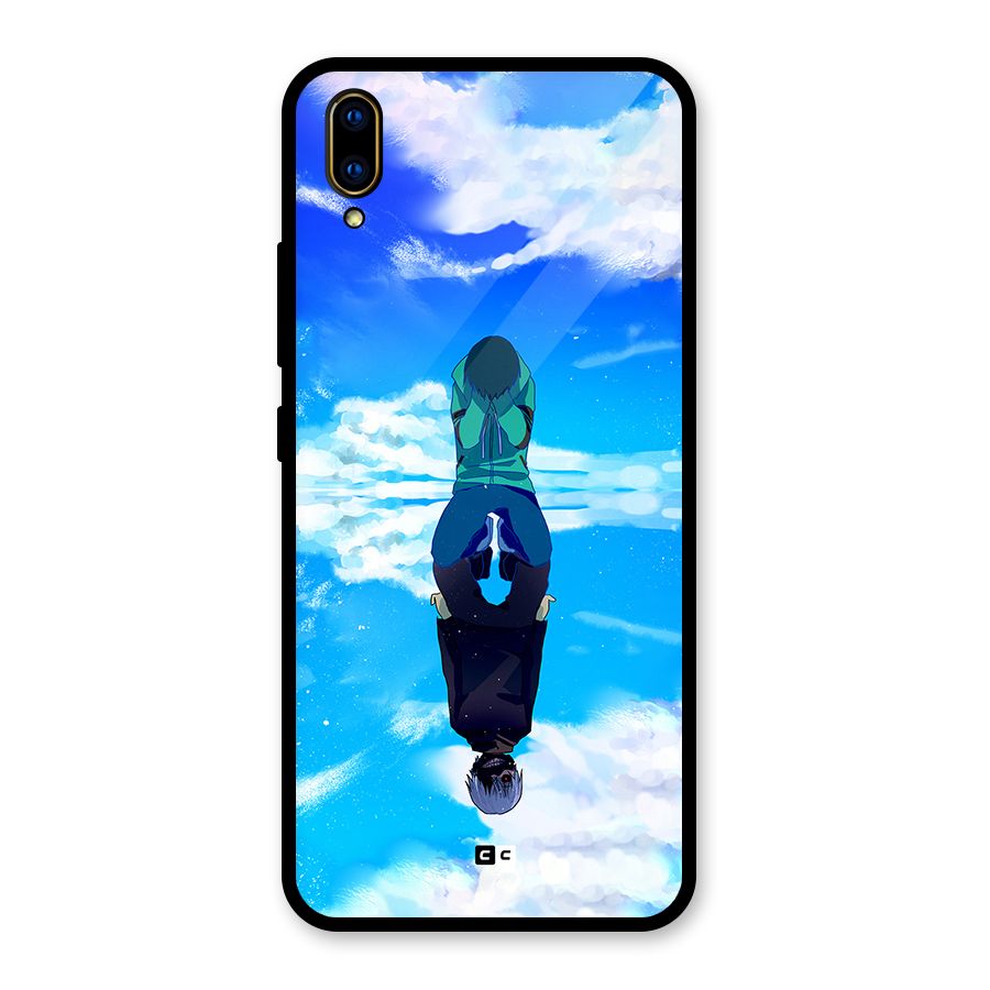 Ken Kaneki Reflection Glass Back Case for Vivo V11 Pro