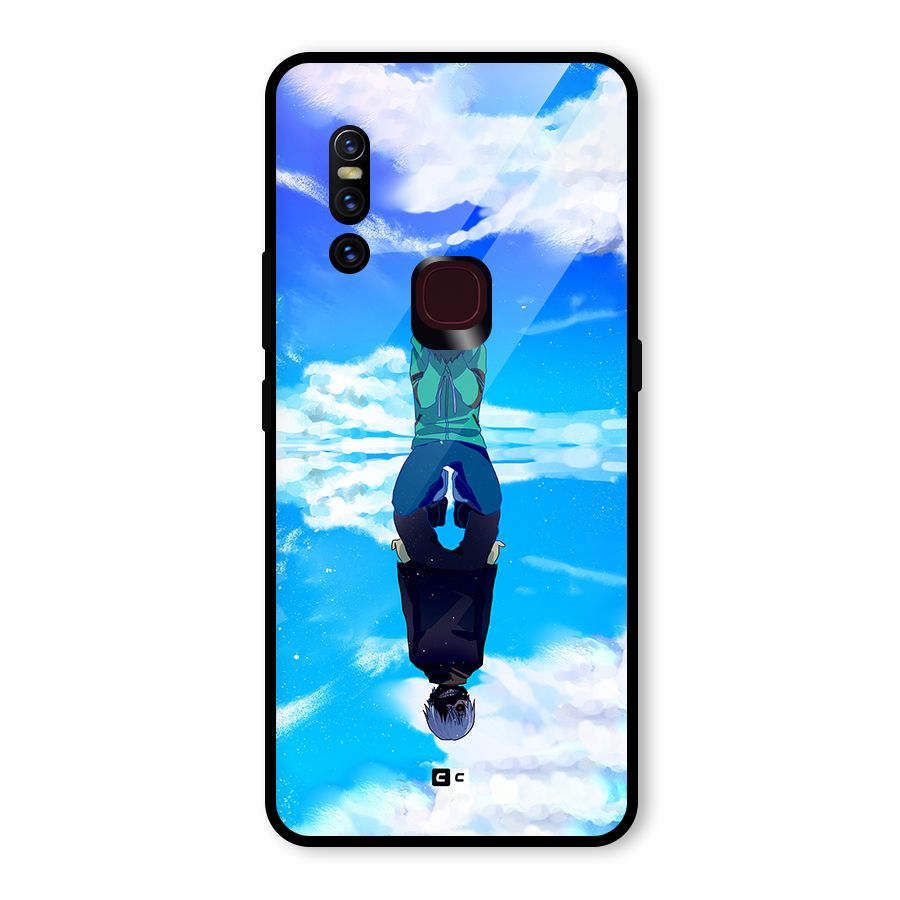 Ken Kaneki Reflection Glass Back Case for Vivo V15