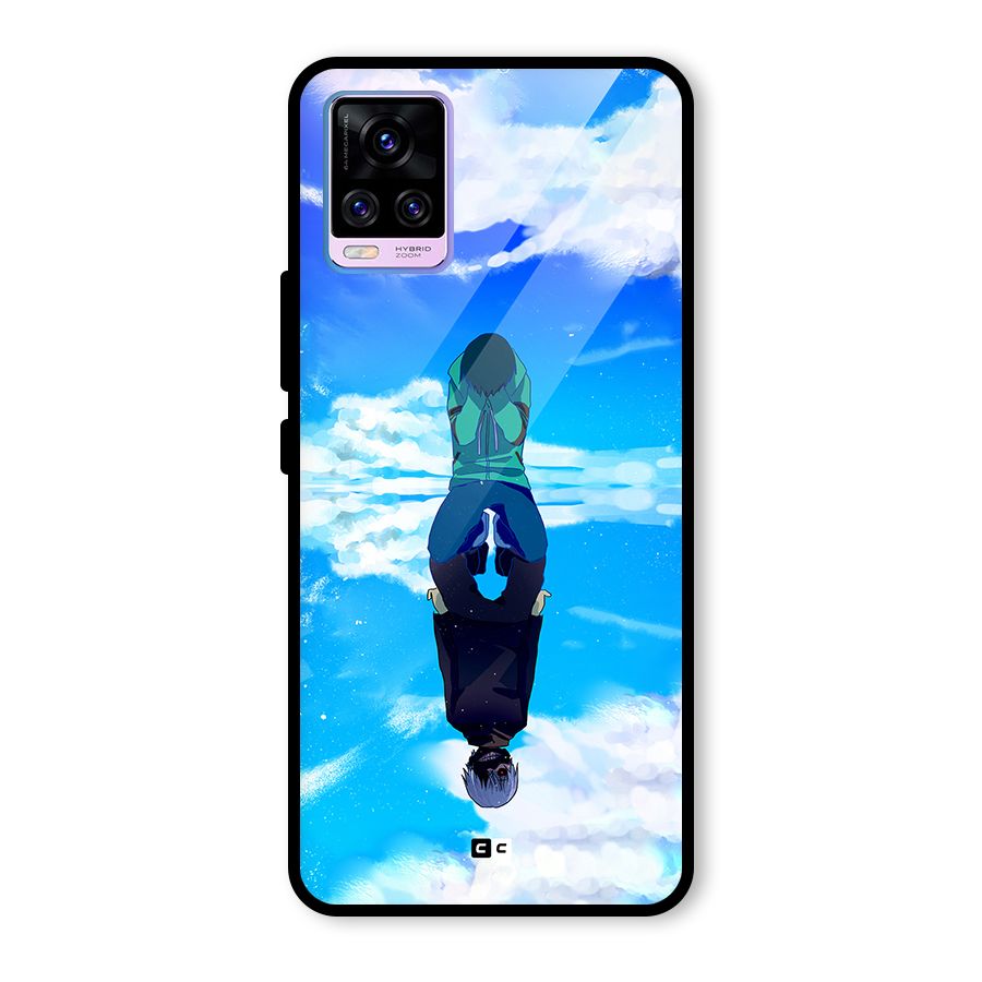 Ken Kaneki Reflection Glass Back Case for Vivo V20 Pro