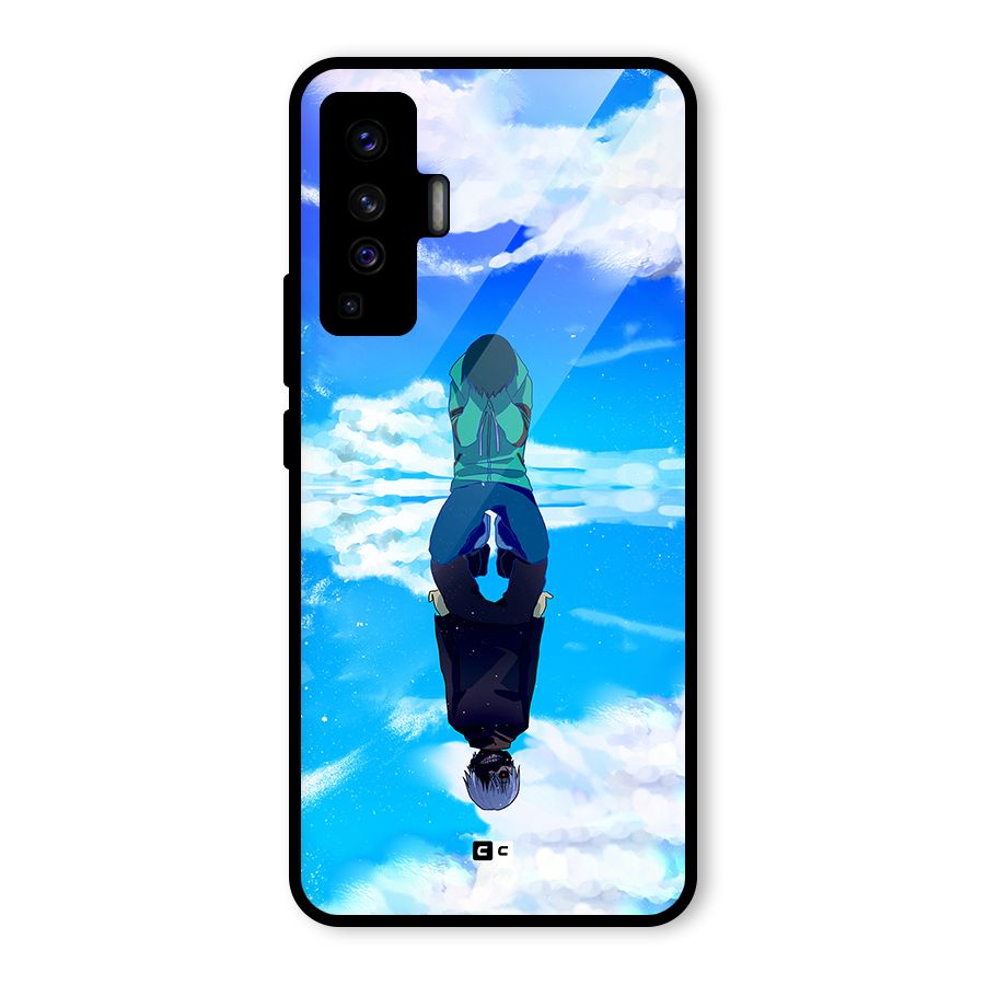 Ken Kaneki Reflection Glass Back Case for Vivo X50