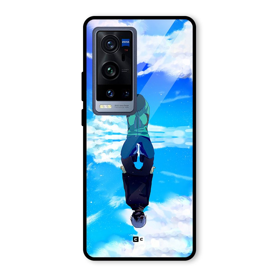 Ken Kaneki Reflection Glass Back Case for Vivo X60 Pro Plus