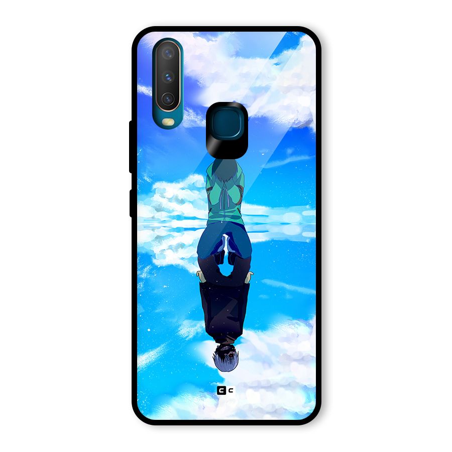 Ken Kaneki Reflection Glass Back Case for Vivo Y17