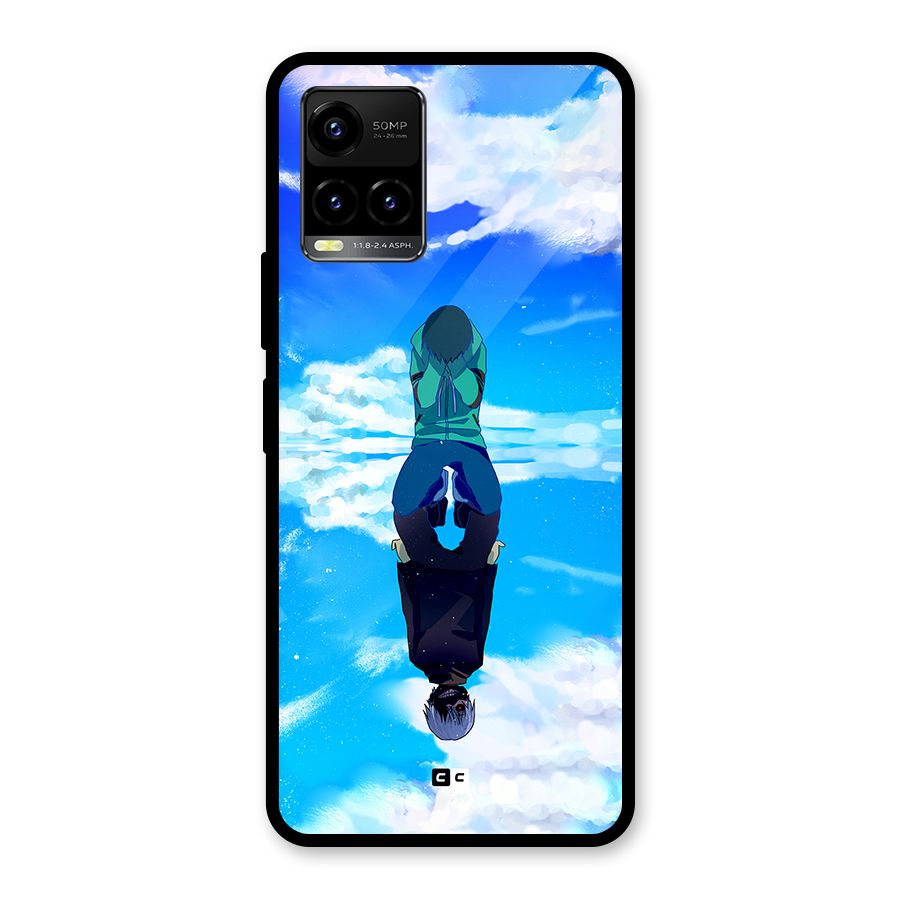 Ken Kaneki Reflection Glass Back Case for Vivo Y21T